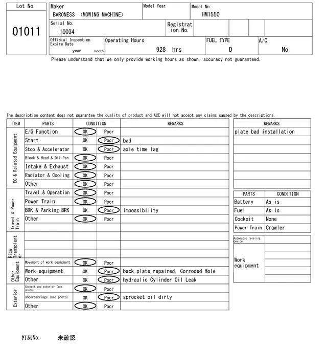 Máy cắt cỏ No.1011 - 6