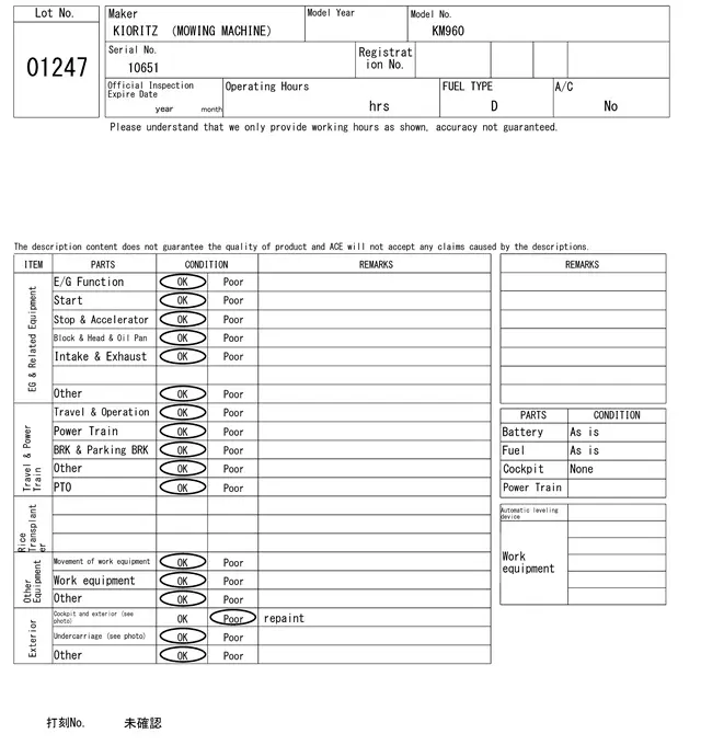 Máy cắt cỏ No.1247 - 6