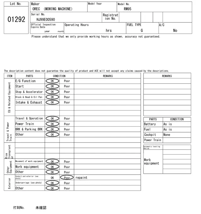 Máy cắt cỏ No.1292 - 6