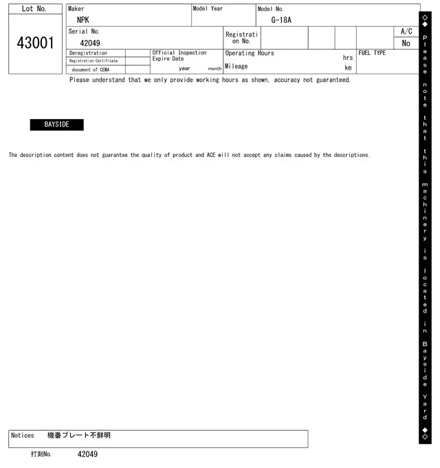 Kìm bóp No.43001 - 6