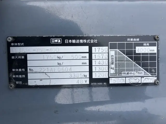 Xe nâng điện No.2087 - 4