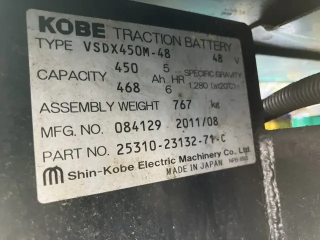 Xe nâng điện No.2124 - 25