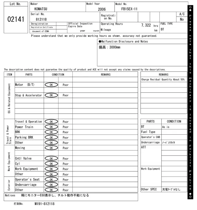 Xe nâng điện No.2141 - 6