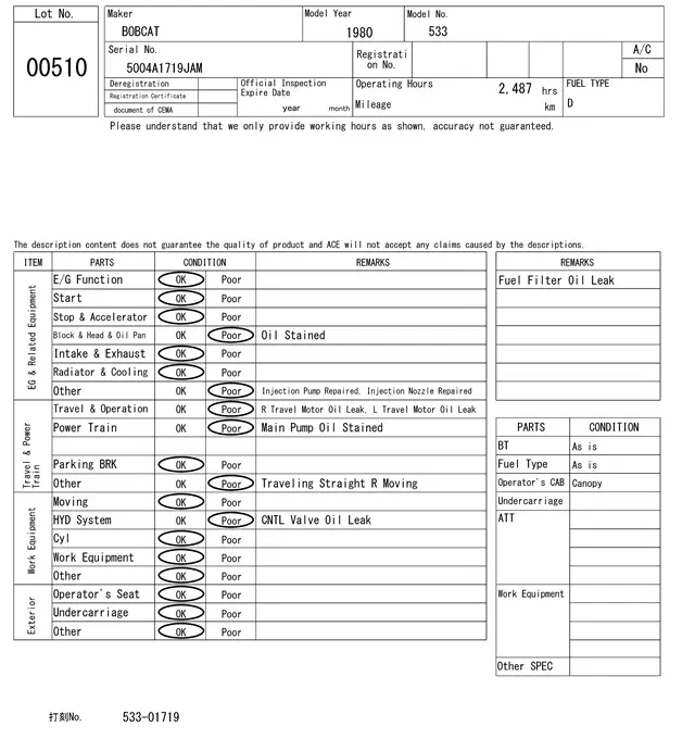 Xúc lật mini No.510 - 6